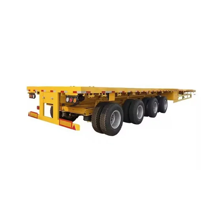 FAW 2-Axle / 3-Axle / 4-Axle Flatbed Container Semi-Trailer