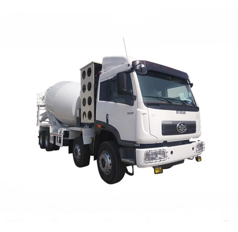 FAW J5P CNG Concrete Mixer Truck