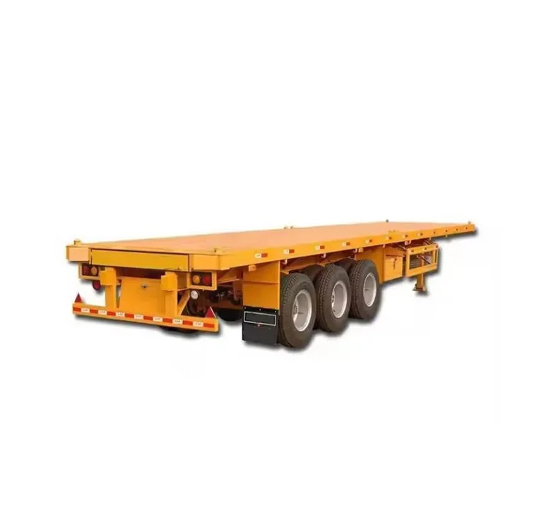 FAW 2-Axle / 3-Axle / 4-Axle Flatbed Container Semi-Trailer